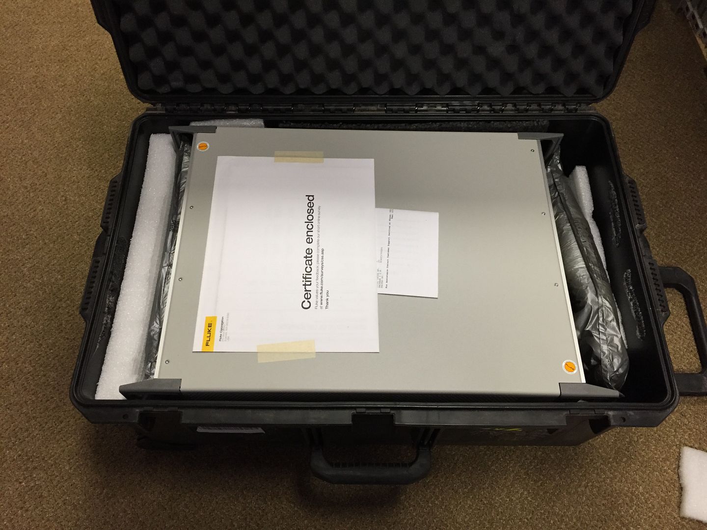 Fluke 6100A Electrical Power Standard / Calibrator with MFG Z540